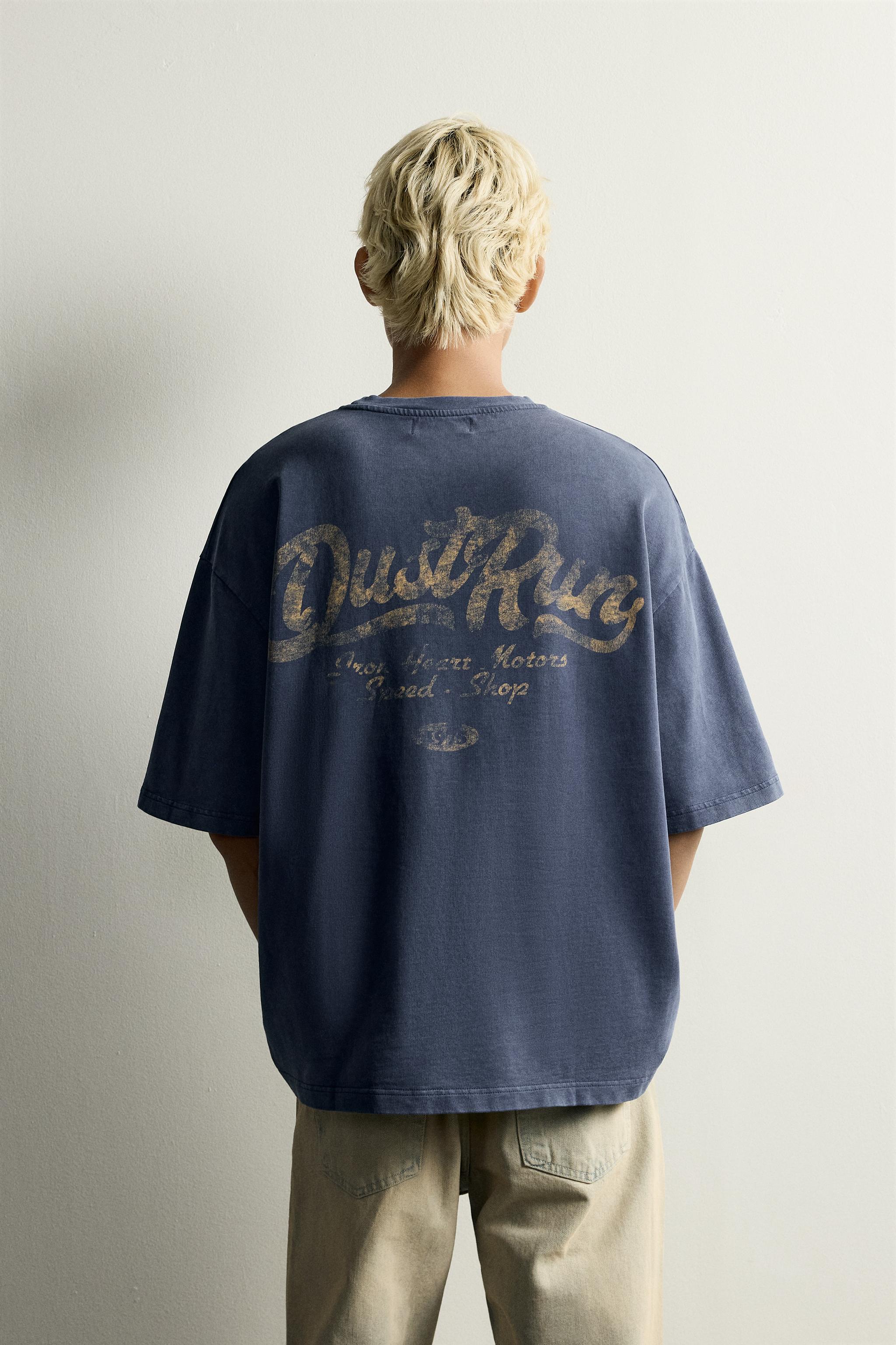 SWEAT RELAXED FIT IMPRIMÉS DÉLAVÉ
